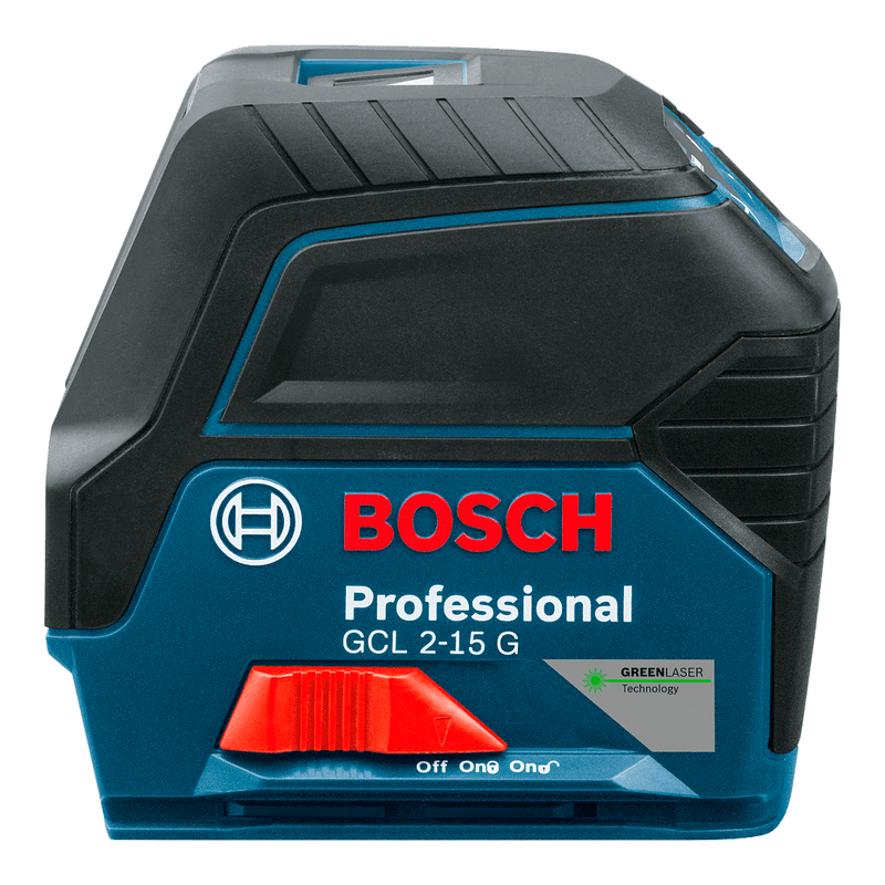 Nível a Laser Bosch 15 Metros, 2 Linhas com Suporte e Maleta - 0601066J00-000