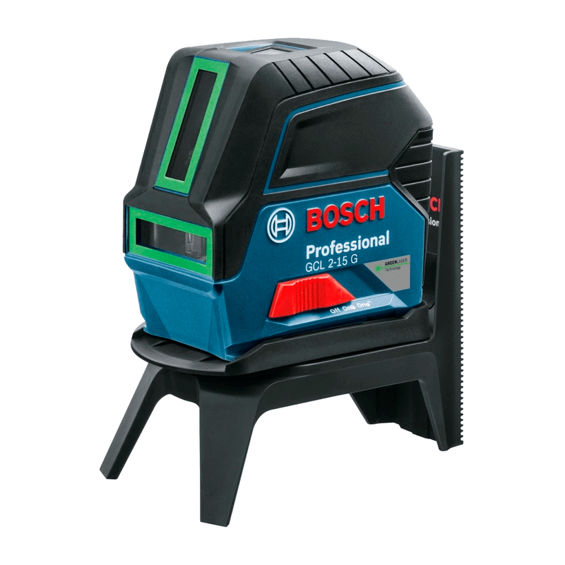 Nível a Laser Bosch 15 Metros, 2 Linhas com Suporte e Maleta - 0601066J00-000