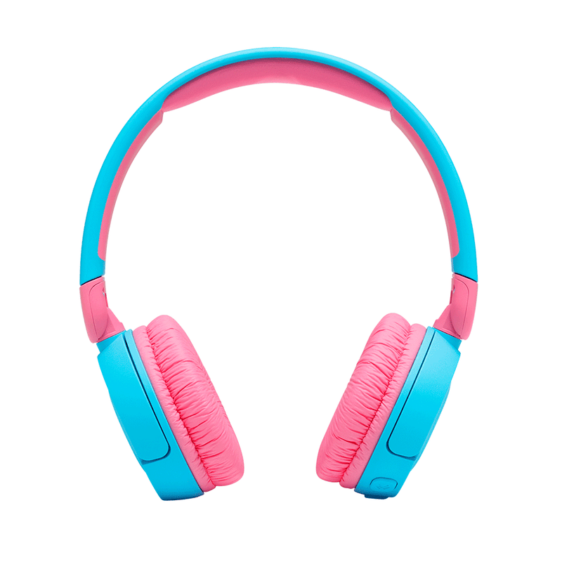 Fone de Ouvido Infantil JBL JR310 Bluetooth Azul com rosa