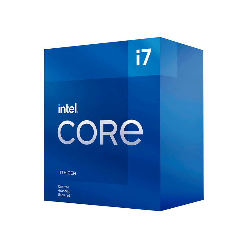 Processador Intel Core i7-11700F 11ª Geração, 2.5 GHz (4.8GHz Turbo), Cache 16MB, Octa Core, 16 Threads, LGA1200