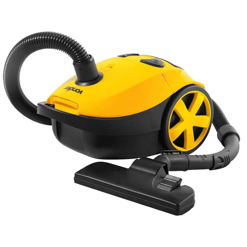 Aspirador De Pó Vonder Apv 1203, 1.200w, 3L, 127v, Preto e Amarelo