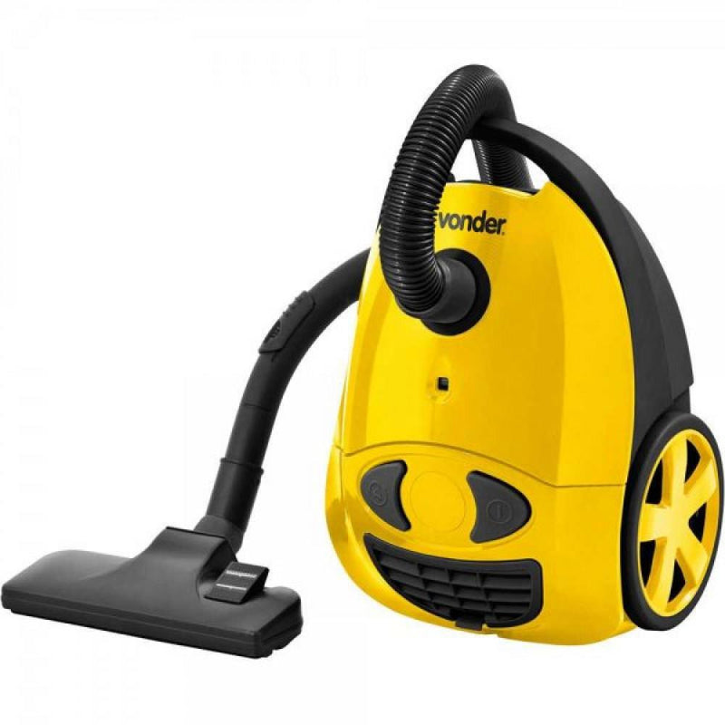 Aspirador De Pó Vonder Apv 1203, 1.200w, 3L, 127v, Preto e Amarelo