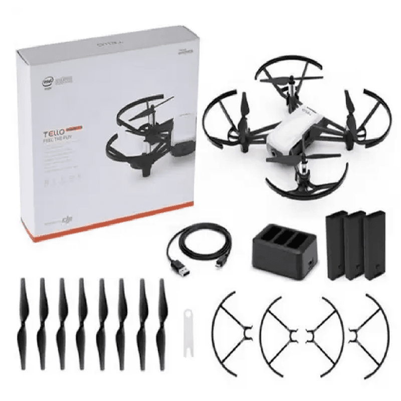 Drone DJI Tello Ryze Boost Combo, HD, Câmera 5MP