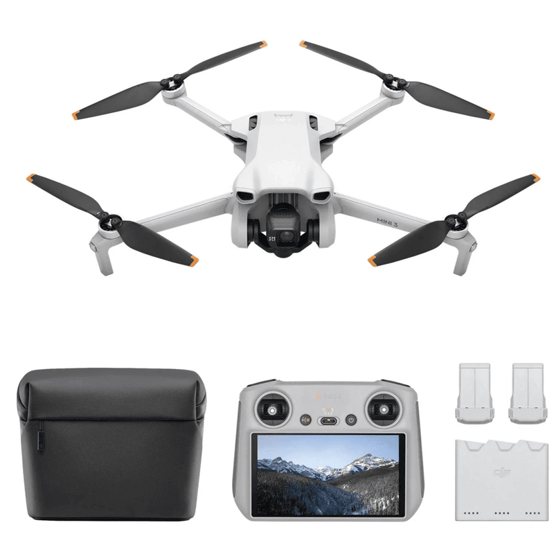 Drone Dji Mini 3 Fly More, Combo Com Controle Remoto, Rc