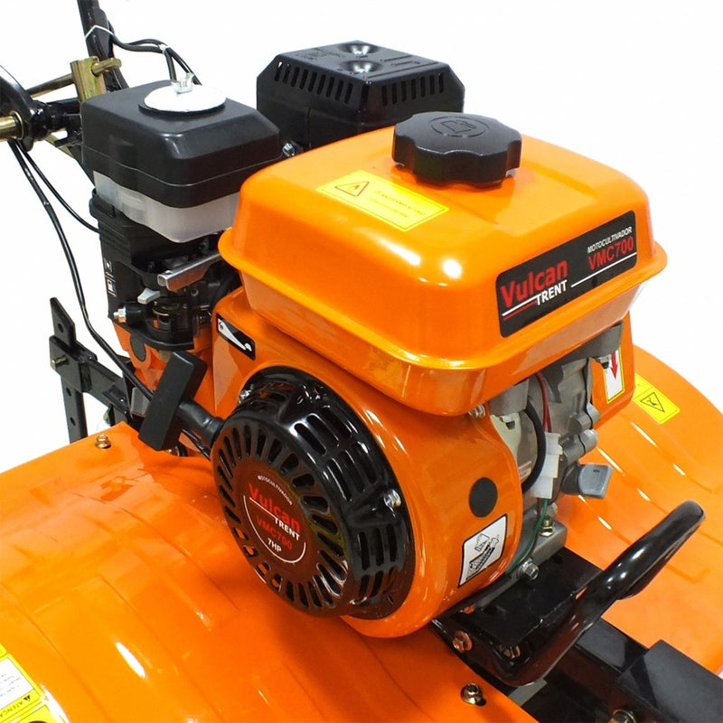 MOTOCULTIVADOR GASOLINA 4T 212cc 7HP COM LAMINAS CULTIVADORAS VMC700 VULCAN TRENT