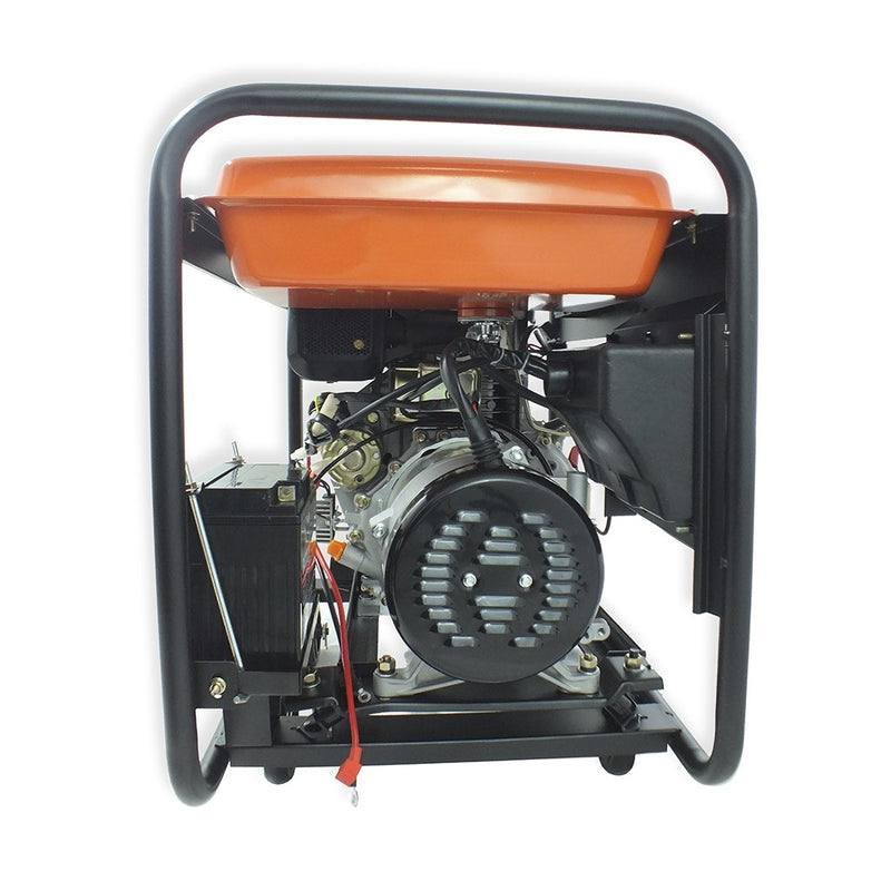 GERADOR DIESEL 418cc 10HP 6KVA 6000WATTS BIVOLT VGE6000D VULCAN TRENT