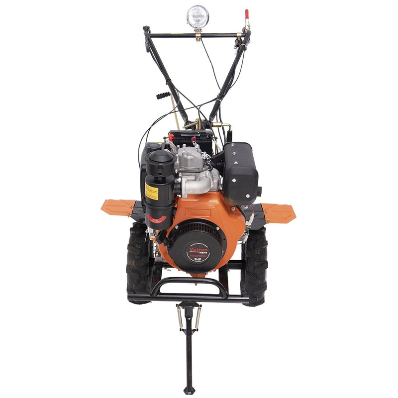 MOTOCULTIVADOR A DIESEL 406cc 9HP COM LAMINAS CULTIVADORAS VMCE900D VULCAN TRENT