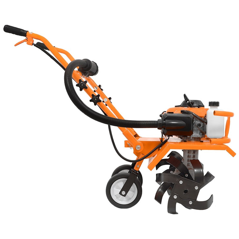 MOTOCULTIVADOR GASOLINA 4T 53cc 3,6HP COM LAMINAS CULTIVADORAS VMC360 VULCAN TRENT