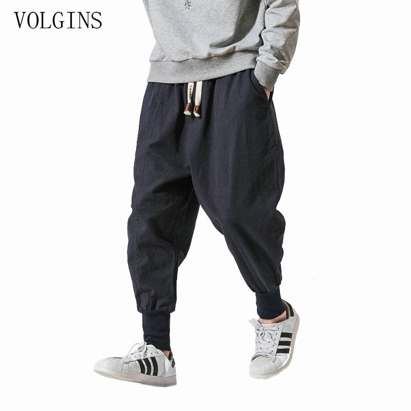 Calça Casual Baggy