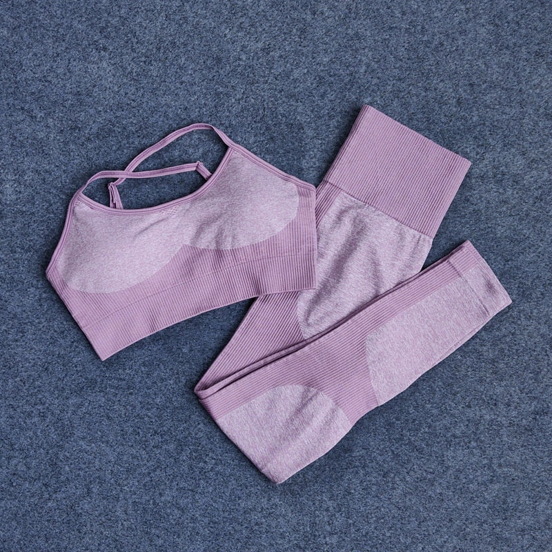 Conjunto de roupas de ginástica