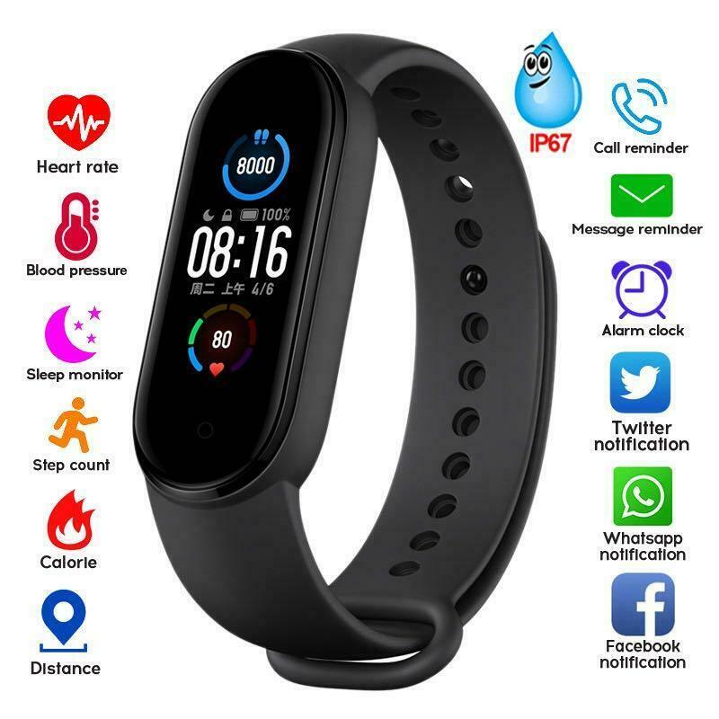 Relógio inteligente M5 Smart Band Sport Fitness