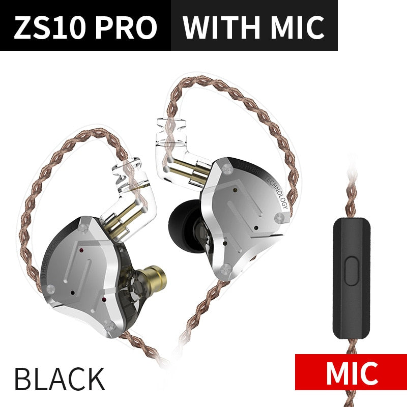 Fone de Ouvido  KZ ZS10 PRO