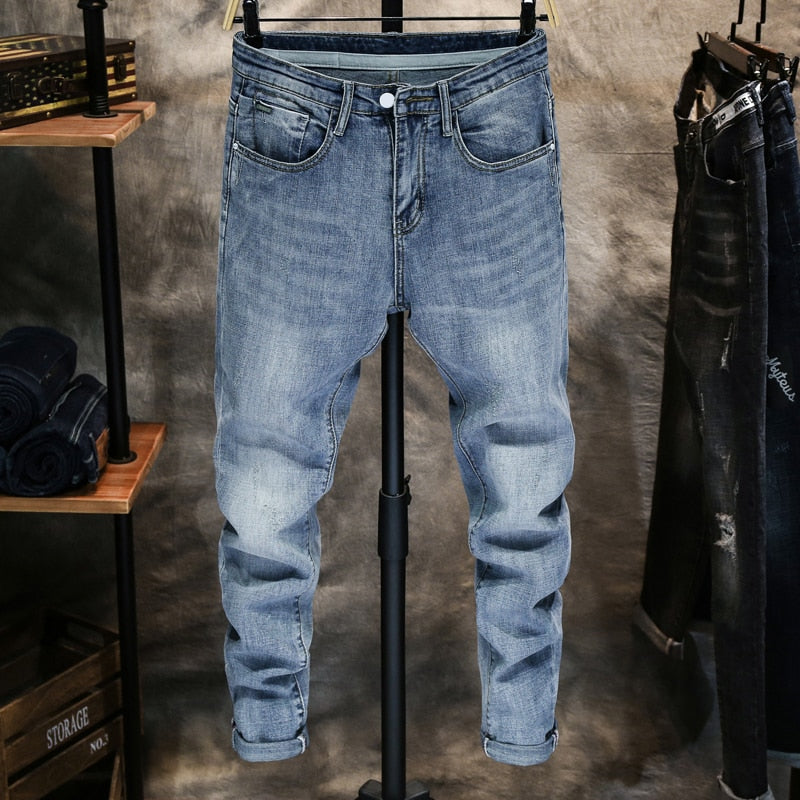 Calça jeans masculina Skinny