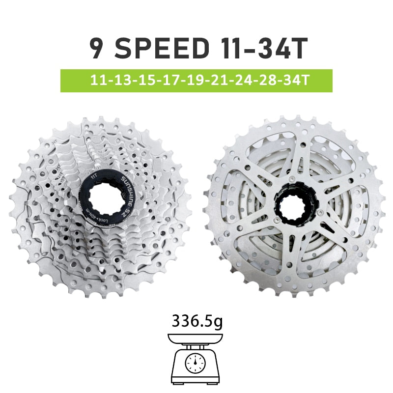 Cassete MTB 23T/25T/28T/30T/32T/34T