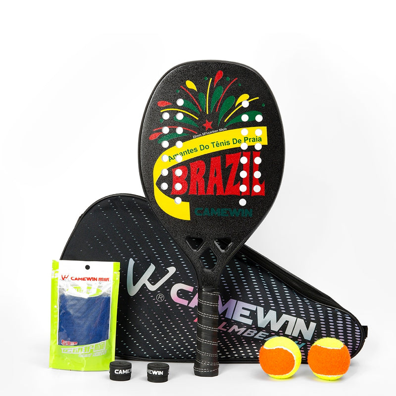 Raquete Beach Tennis Carbono 3K