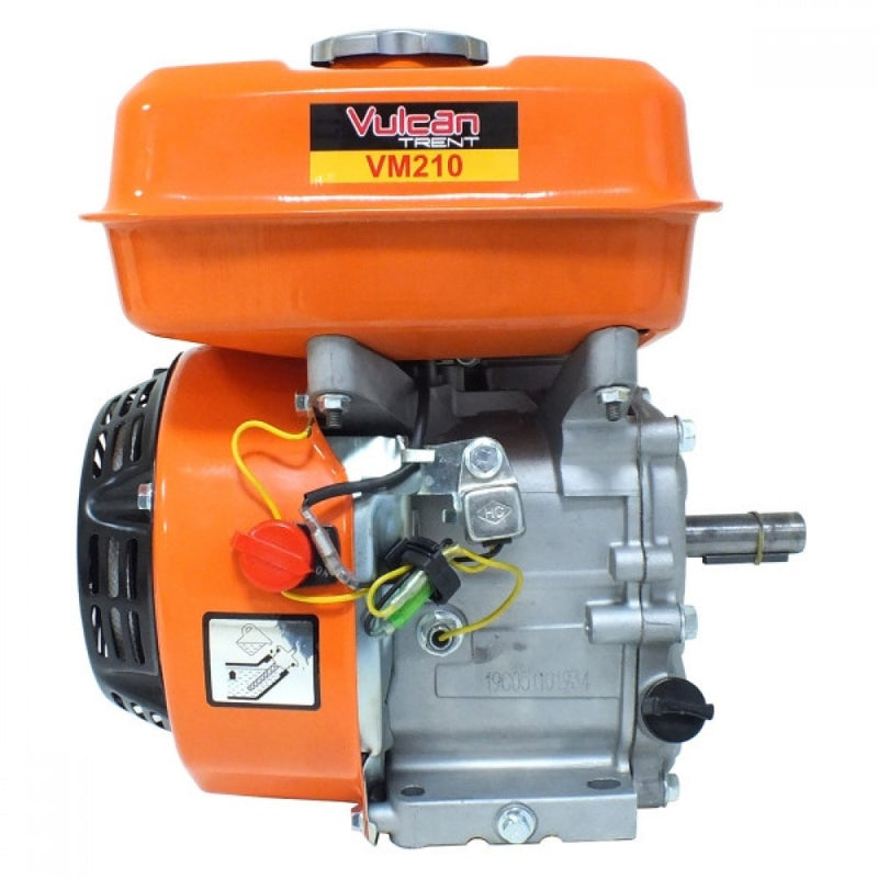 Motor Estacionario GAS. 4T 211cc 7HP Sensor de Oleo VM210 Vulcan Trent